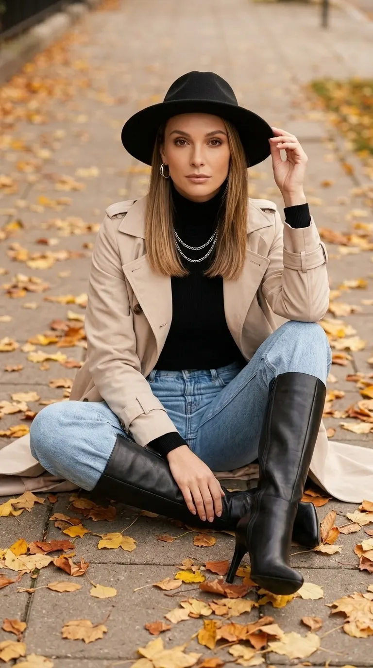 Street Muse concept cover: urban autumn attitude