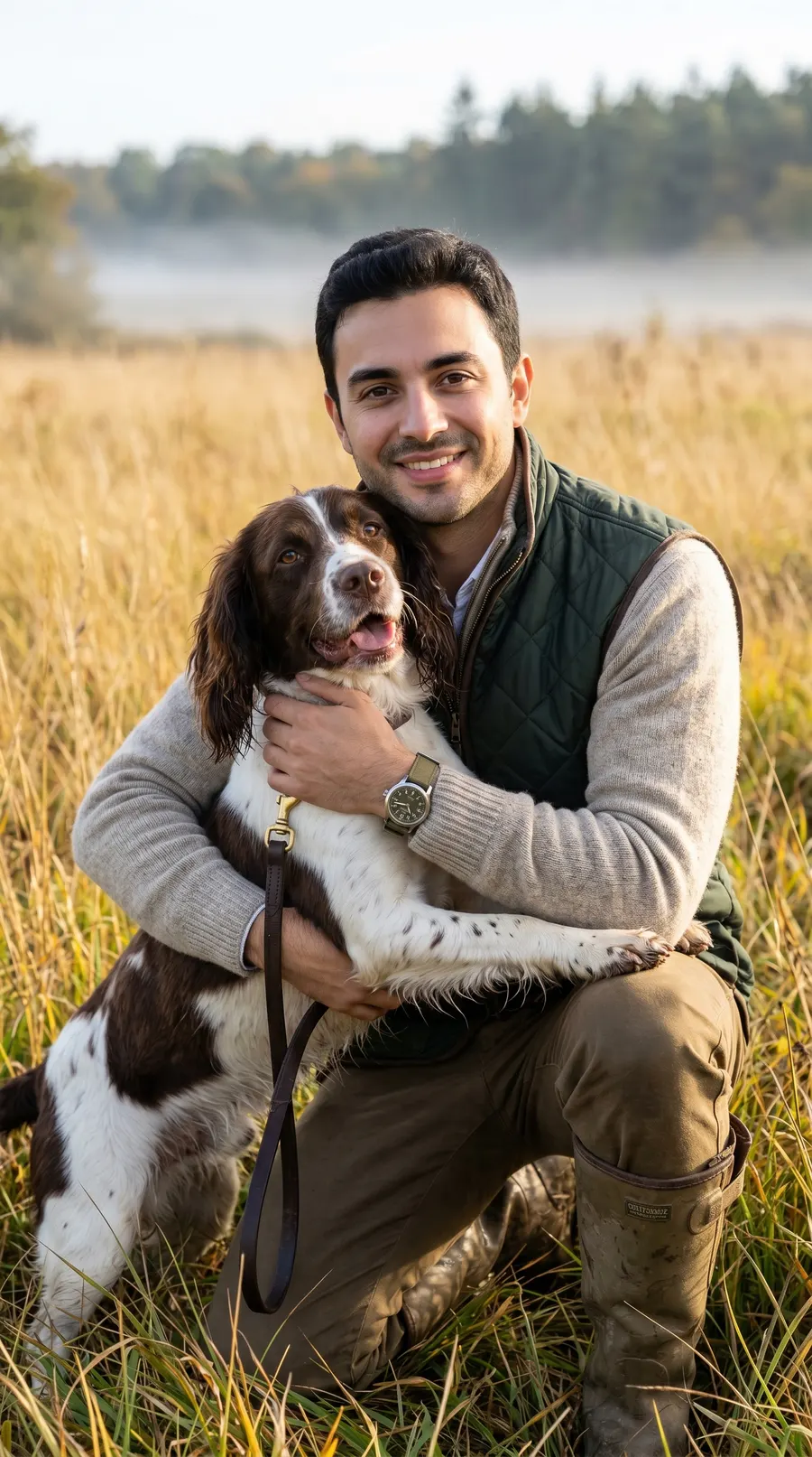 Field Dog concept cover: wild-grass rustic companionship