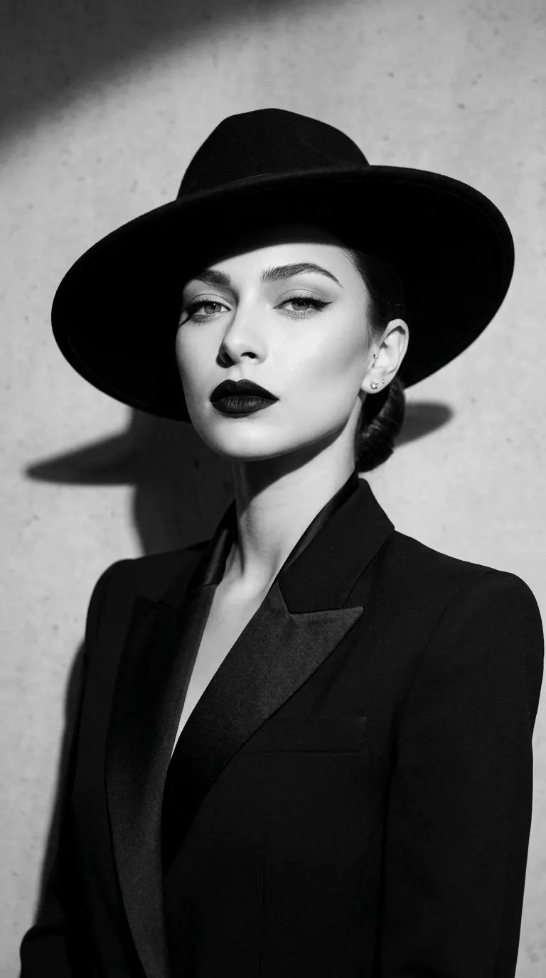 Dusty Hat concept cover: noir hat mystique