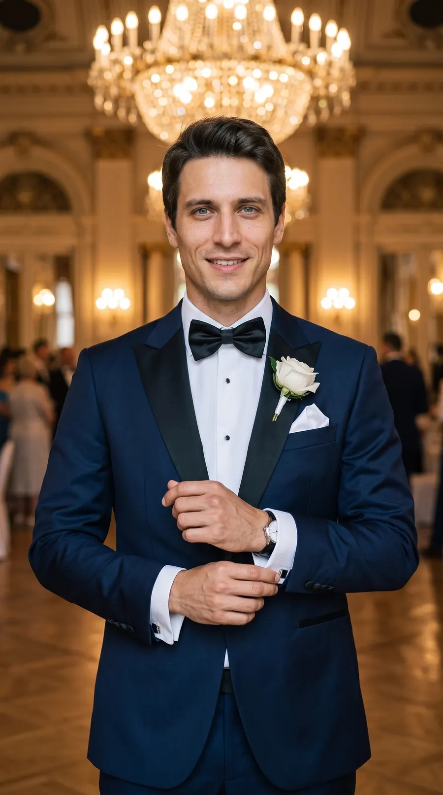 Classic Tuxedo concept cover: ballroom tuxedo timeless elegance