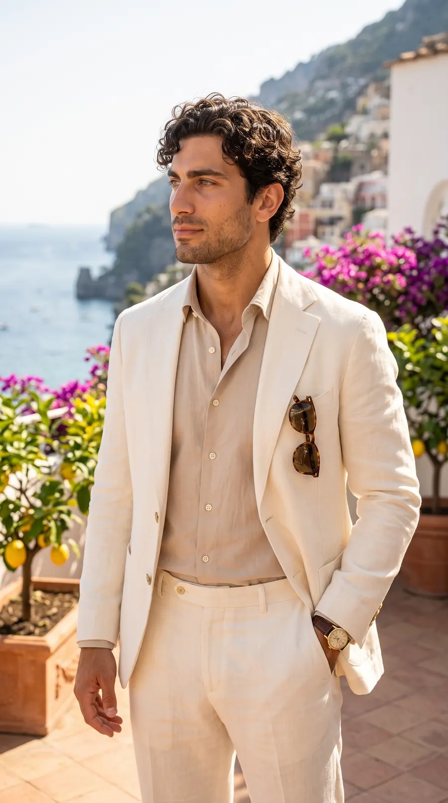Effortless Grace concept cover: mediterranean terrace ease