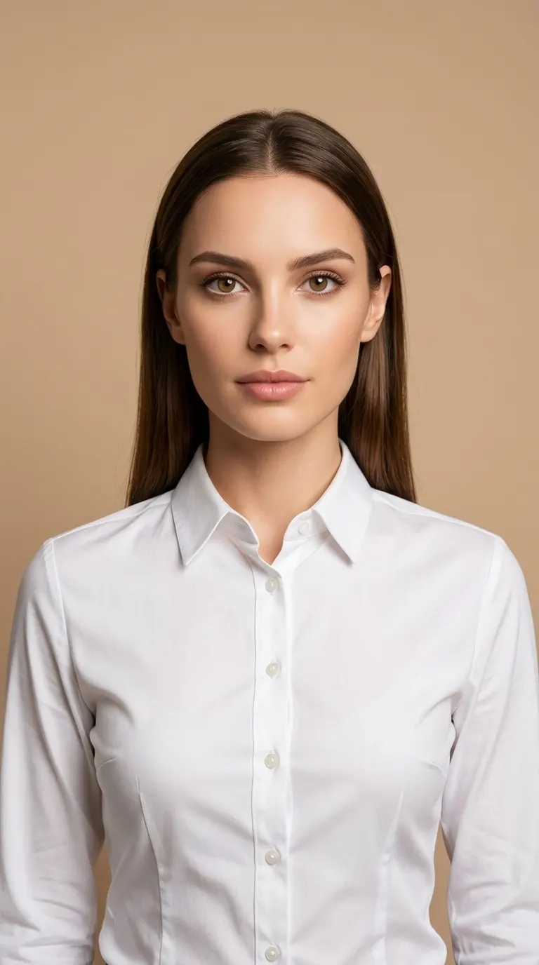 Identity Formal Shirt concept cover: corporate crisp precision