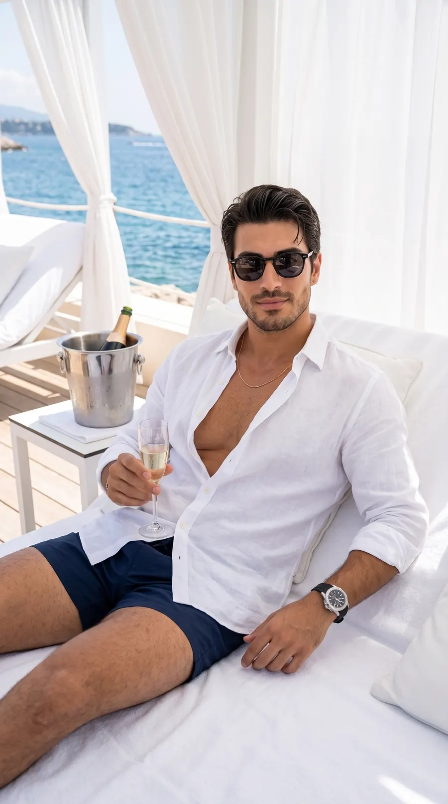 The Private Cabana concept cover: teak cabana luxury
