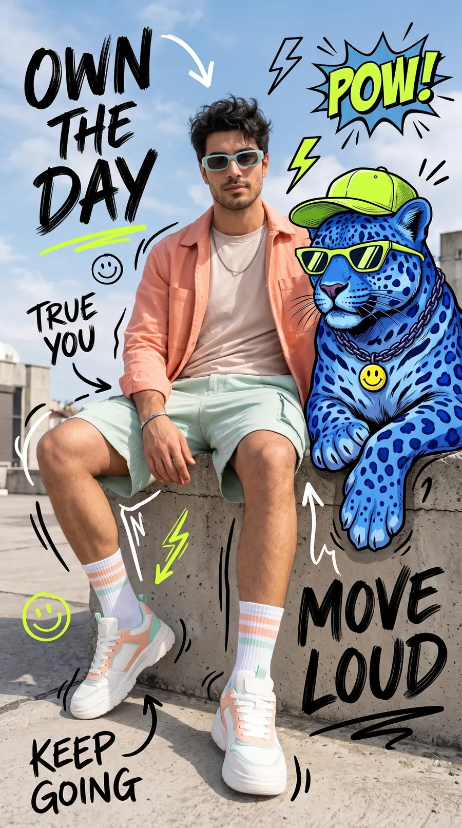 Wild Mode concept cover: style hair natural modern