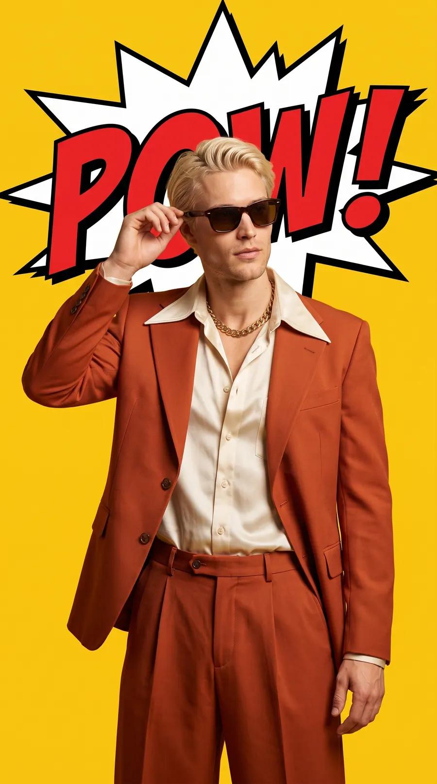 Pop Pow concept cover: premium pop icon one-shot