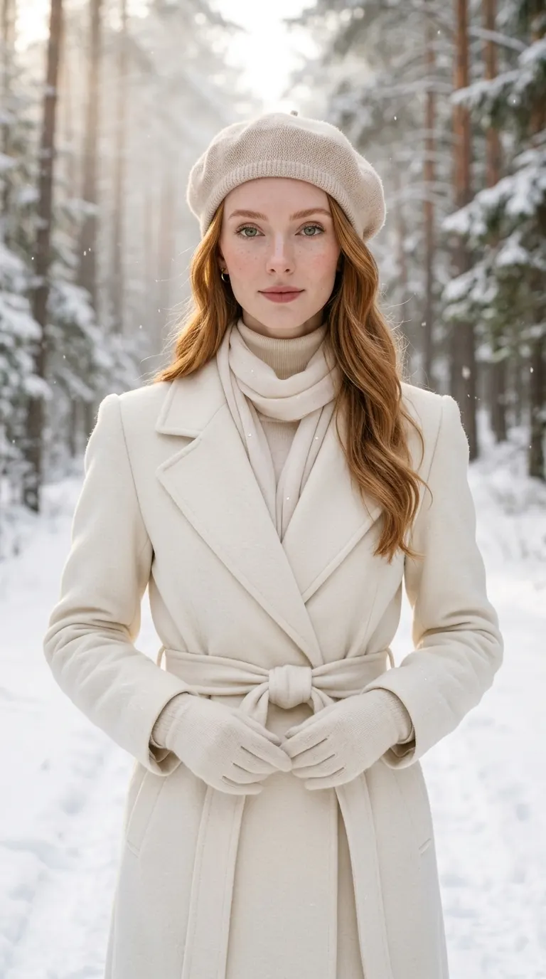 Snowlight Morning concept cover: quiet snowlight calm