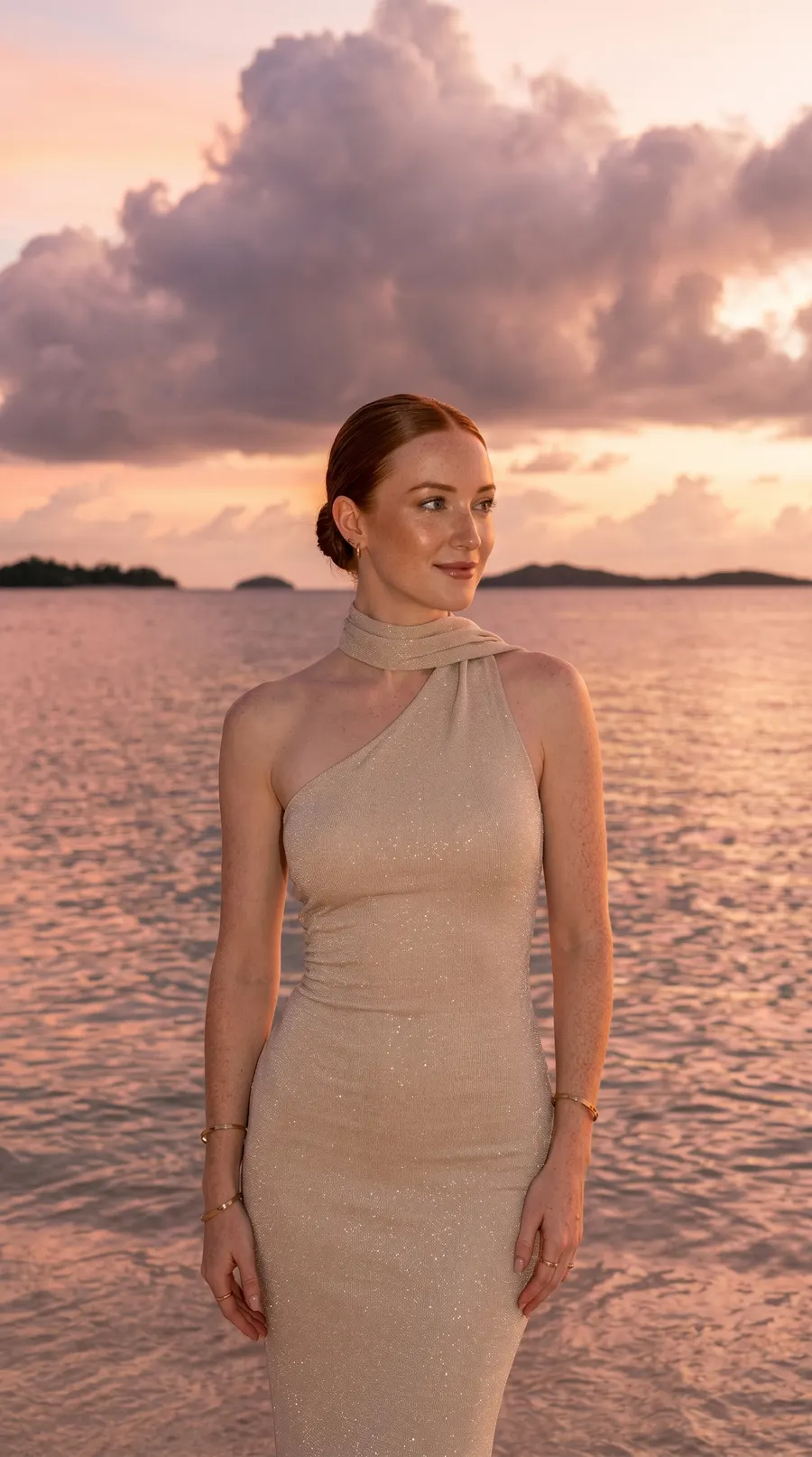 Velora concept cover: tropical sunset vacation glow